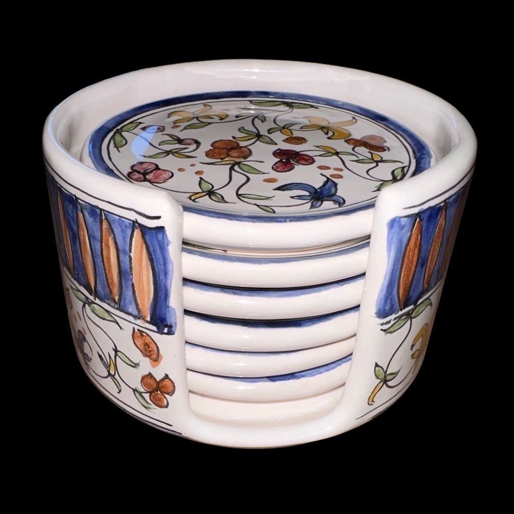 LIS CERAMICA ARARUAMA COASTER SET